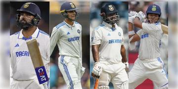 Read more about - Ranji Trophy | ১৯ বলেই রোহিতের ইনিংস শেষ! রঞ্জি ট্রফিতে হতাশ করলেন শুভমন গিল, ঋষভ পন্থরা