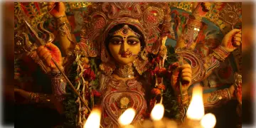 Read more about - 2023 Durga Puja | মহাষষ্ঠীতে নীলপদ্ম নিবেদন করে দেবীর নিদ্রাভঙ্গ করেন রাম! জানুন দেবীর বোধনের তাৎপর্য!