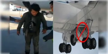Read more about - অবিশ্বাস্য কান্ড! বিমানের চাকায় প্রায় আড়াই ঘণ্টা উড়ে যুক্তরাষ্ট্রে পৌঁছালেন এক ব্যক্তি