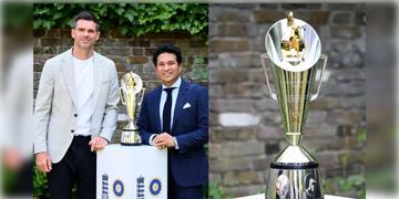 Read more about - Tendulkar-Anderson Trophy । পতৌদির নাম সরিয়ে উন্মোচিত হলো তেণ্ডুলকর-অ্যান্ডারসন ট্রফি!