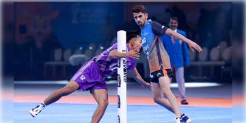 Read more about - Kho Kho World Cup | খো খো বিশ্বকাপের প্রথম ম্যাচেই জয় ভারতের! ৪২-৩৭ ব্যবধানে নেপালকে বধ করলো ভারতের পুরুষ দল