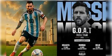 Read more about - Messi in Kolkata | পাননি টিকিট? বাড়িতে বসেই দেখতে পাবেন মেসির GOAT ট্যুর! জেনে নিন বিস্তারিত