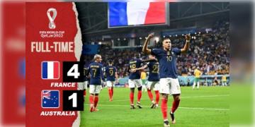 Read more about - FIFA World Cup Qatar 2022 : প্রথম দিনেই অস্ট্রেলিয়ার বিরুদ্ধে ৪-১ গোলে জয় ফ্রান্সের