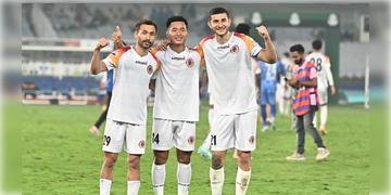 Read more about - East Bengal vs Mohammedan | ৩:১ গোলে মহামেডান বধ ইস্টবেঙ্গলের, লিগ টেবিলে জায়গা বদলালো না দুই প্রধান