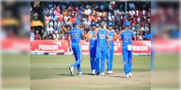 Read more about - IND vs ZIM | জিম্বাবোয়ের বিরুদ্ধে দ্বিতীয় টি-টোয়েন্টি ম্যাচে জয় ভারতের! ইতিহাস গড়লো ইন্ডিয়ান ক্রিকেট টিম!