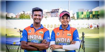 Read more about - Rishabh-Jyoti | ৭০ বার ‘বুলস আই’! আর্চারি বিশ্বকাপে রেকর্ড ভারতের তীরন্দাজ ঋষভ ও জ্যোতির!
