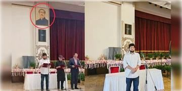 Read more about - Bangladesh | বঙ্গভবন থেকে সরিয়ে ফেলা হলো 'বঙ্গবন্ধু' মুজিবর রহমানের ছবি, নতুন করে নোট ছাপানোরও পরিকল্পনা করছে ইউনূসের সরকার