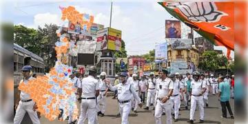Read more about - Kolkata Police | গণনার দিন বিজয় মিছিলে 'না', গেরুয়া ঝড়ের মাঝে কড়া পুলিশি প্রহরায় শহর কলকাতা