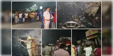 Read more about - Uluberia | ফুলঝুড়ির ফুলকি থেকে দাউ দাউ করে জ্বলে উঠলো ঘর! উলুবেড়িয়ায় ঝলসে মৃত্যু ৩ শিশুর