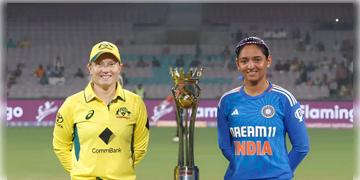 Read more about - IND vs AUS | তিন ম্যাচের ওয়ানডে সিরিজে মুখোমুখি হবে ভারত-অস্ট্রেলিয়ার মহিলা ক্রিকেট দল! সূচি প্রকাশ করলো BCCI!