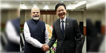 Read more about - India-Singapore | ডিজিটালাইজেশন, স্বাস্থ্যের বিষয়ে সহযোগিতা, স্কিল ডেভেলপমেন্ট সহ একাধিক ক্ষেত্রে মৌ সাক্ষরিত হলো সিঙ্গাপুর ও ভারতের মধ্যে