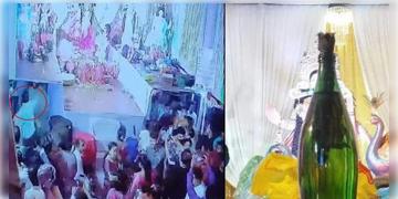 Read more about - Bangladesh Durga Puja | পুজোর মধ্যে ঢাকার মণ্ডপে পেট্রলবোমা হামলা, আহত ৫