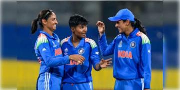 Read more about - Kranti Gaur | বিশ্বকাপজয়ী 'ক্রান্তি'র লক্ষীলাভ, পুরস্কারমূল্যে ছাপিয়ে গেলেন হরমনপ্রীত-স্মৃতিদের!