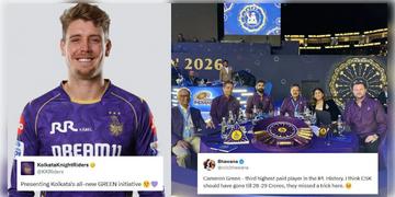 Read more about - KKR Auction 2025 | মিনি নিলামেই বাজিমাত, গ্রিন থেকে মুস্তাফিজুর- যাকে চাইলো তাঁকেই পেলো KKR!