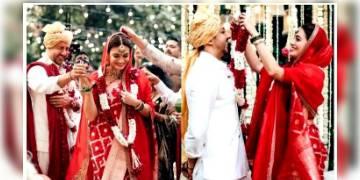 Read more about - সাত পাকে বাধা পড়লেন দিয়া মির্জা ও ভৈবাভ রেখি। 'ভালোবাসা চারিদিকে ঘুরে বেড়াচ্ছিল' বলল দিয়া  