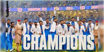 Read more about - Champions Trophy Winner | তৃতীয়বার চ্যাম্পিয়ন্স ট্রফি বিজয়ী হয়ে কত টাকা পাবে টিম ইন্ডিয়া?