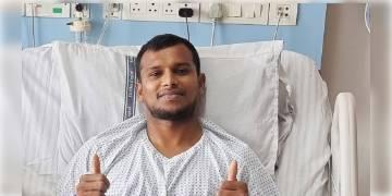Read more about - অবশেষে হাঁটুর অস্ত্রোপচার হল জোরে বোলার নটরাজনের, অস্ত্রোপচারের পর নিজের ছবি টুইট করেন তিনি