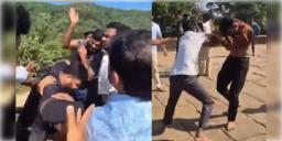 Read more about - Karnataka | মন্দির চত্বরে জুতো পরে প্রি-ওয়েডিং শুট, বেঙ্গালুরুতে মার খেলো হবু দম্পতি!