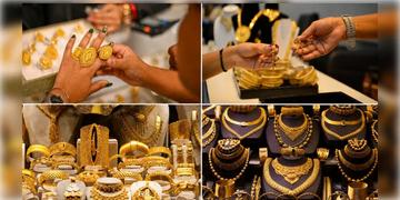 Read more about - Gold Rate Today | সপ্তমীতে কত দাঁড়াবে ১৮ ক্যারেট, ২২ ক্যারেট ও ২৪ ক্যারেট হলমার্ক সোনার দাম? দেখে নিন একনজরে