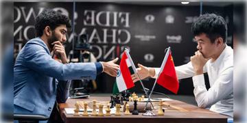 Read more about - Gukesh D | গুকেশের বাজিমাত! লিরেনকে পরাজিত করে বিশ্বচ্যাম্পিয়ন হওয়ার দৌড়ে এগিয়ে গেলেন ভারতীয় দাবাড়ু