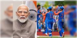 Read more about - T20 World Cup | বিশ্বকাপ জয়ের পরেই রোহিত বাহিনীকে ফোন করে শুভেচ্ছা প্রধানমন্ত্রী মোদির!