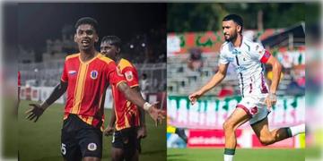 Read more about - East Bengal-Mohun Bagan | ঐতিহাসিক বারাসত ডার্বি ড্র: মোহনবাগানের বিরুদ্ধে রুদ্ধশ্বাস লড়াইয়ে ১-১-এর ডার্বি যেন নৈতিক জয় ইস্টবেঙ্গলের!