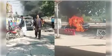 Read more about - Islamabad | দিল্লির কায়দায় গাড়ি বিস্ফোরণ ইসলামাবাদে! মৃত্যু অন্তত ১২জনের!