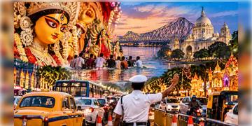 Read more about - Kolkata Traffic | সপ্তমীতে তীব্র যানজট কলকাতায়, পুজোর মুখে ভোগান্তি শহরবাসীর