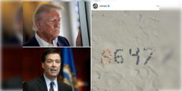 Read more about - Donald Trump 8647 | ট্রাম্পকে খুনের হুমকি দেওয়ার অভিযোগ প্রাক্তন FBI প্রধানের বিরুদ্ধে! ৮৬৪৭ নম্বরের মধ্যে রয়েছে কোন রহস্য?