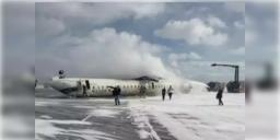 Read more about - Canada Airplane Crash | অবতরণের সময় উল্টে পড়লো যাত্রীবাহী বিমান! বন্ধ বিমান চলাচল!