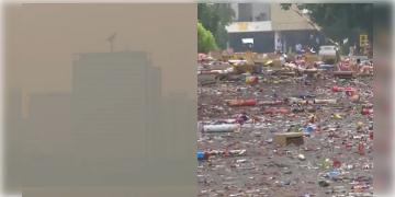 Read more about - Diwali Crackers | সুপ্রিম কোর্টের নিষেধাজ্ঞা অগ্রাহ্য করে দেদার বাজি ফাটল রাজধানীতে! ফের ভয়াবহ দিল্লির বায়ু দূষণ! পাল্লা দিয়ে বাজি ফাটালো কলকাতাও!