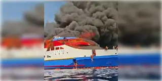 Read more about - Cruise Ship Fire | সমুদ্রে অগ্নিকান্ড, মৃত ৩, আহত ১৮ জন! আতঙ্কে জাহাজ থেকে ঝাঁপ দিলেন বাকি যাত্রীরা