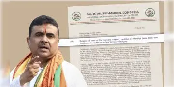 Read more about - একই সাথে দুই জায়গায় ভোটার শুভেন্দু! কমিশনে তাঁর নাম কাটার আর্জি জানাল তৃণমূল