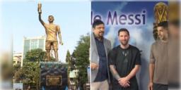 Read more about - Lionel Messi's Statue | ভাঙাই পড়তে চলেছে লেকটাউনের মেসির মূর্তি! 'টুকরো টুকরো করে সরাতে হবে'-মত বিশেষজ্ঞদের