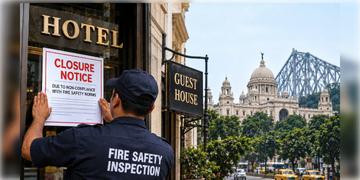 Read more about - Kolkata Guest Houses | যথাযথ অগ্নি নির্বাপণ ব্যবস্থা নেই! ৯১৯ হোটেল-গেস্ট হাউস বন্ধের নির্দেশ কলকাতা পৌরনিগমের
