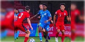 Read more about - AFC Asian Cup Qualifiers | এশিয়ান কাপের যোগ্যতা অর্জন পর্বে সিঙ্গাপুরের বিরুদ্ধে সন্মানরক্ষার ড্র ভারতের
