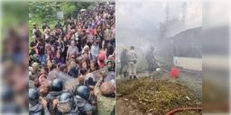 Read more about - Manipur | ফের রণক্ষেত্র মণিপুর, মেতেই গ্রামে হামলা ৬০০-র বেশি ক্ষুব্ধ জনতার, আগুন লাগছে বাড়িতে