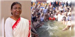 Read more about - Mahakumbh 2025 | আগামী সপ্তাহে মহাকুম্ভে যাবেন রাষ্ট্রপতি দ্রৌপদী মুর্মু! পুণ্যস্নান সারলেন ৪০কোটি পুণ্যার্থী