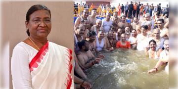 Read more about - Mahakumbh 2025 | আগামী সপ্তাহে মহাকুম্ভে যাবেন রাষ্ট্রপতি দ্রৌপদী মুর্মু! পুণ্যস্নান সারলেন ৪০কোটি পুণ্যার্থী