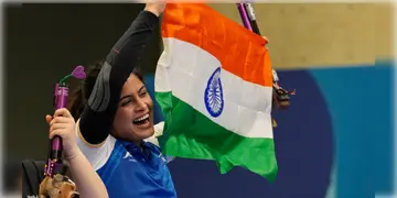 Read more about - Paris Olympic 2024 | আরও এক পদক জয়ের লক্ষ্যে মনু ভাকের! মহিলাদের ২৫ মিটার এয়ার পিস্তলের ফাইনালে উঠলেন মনু