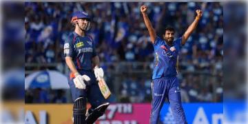 Read more about - MI vs LSG | আইপিএলে বুমরা ম্যাজিক! মুম্বই ঝড়ে উড়ে গেলো লখনৌ সুপার জায়ান্টস
