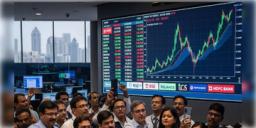 Read more about - Stock Market | শেয়ার বাজারে বড় লাফ, আয় ৪ লক্ষ কোটি টাকা! একধাক্কায় ১১০০ পয়েন্ট উঠল সেনসেক্স!