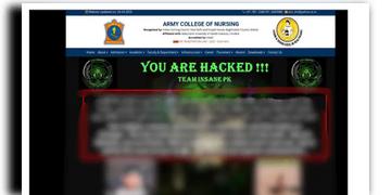 Read more about - Army Nursing College | সেনা নার্সিং কলেজের ওয়েবসাইট হ্যাক করল পাকিস্তানের হ্যাকাররা! লেখা হলো জ্বালাময়ী বক্তব্যও!