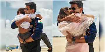 Read more about - Shubhanshu Shukla | মহাকাশ থেকে ফিরেই স্ত্রী-পুত্রকে বুকে জড়ালেন গ্রুপ ক্যাপটেন শুভাংশু শুক্লা