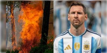 Read more about - Lionel Messi | স্পেনে দাবানলে ক্ষতিগ্রস্তদের পাশে মেসি, পুনর্গঠন তহবিলে দিলেন ৮০ হাজার ইউরো!