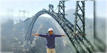 Read more about - Chenab Rail Bridge | ১২০ বছর নিশ্চিন্তে টিকে থাকবে চেনাব রেল ব্রিজ, নেপথ্যে ইঞ্জিনিয়ার জি মাধবী লাথা!