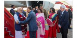 Read more about - Modi in Mauritius | দুদিনের সফরে মরিশাসে প্রধানমন্ত্রী মোদি! অভ্যর্থনা জানাতে দেওয়া হল ‘গার্ড অফ অনার’!