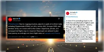Read more about - North Indian Airport | নিরাপত্তার স্বার্থে বন্ধ করা হলো উত্তর ভারতের একাধিক বিমানবন্দর!