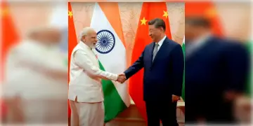Read more about - India-China | মোদী-জিনপিংয়ের বৈঠকে উঠে এলো পহেলগাঁও হামলার প্রসঙ্গ, কাছাকাছি হাতি-ড্রাগন!
