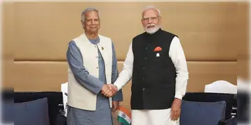 Read more about - Modi-Yunus | ব্যাঙ্ককে  বিমস্টেক সম্মেলনের মাঝেই পার্শ্ববৈঠক সারলেন মোদি-ইউনুস! কী নিয়ে কথা হলো দুই প্রধানের?